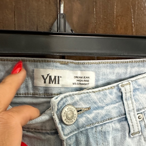 YMI Light Blue Flare & Wide Leg Jeans - Picture 3 of 7